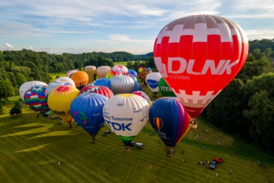Předpokládaný start balónů
